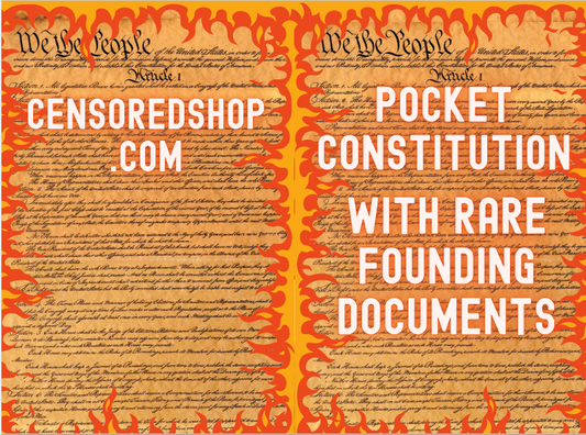 New Intro in Censored Shop Pocket Constitutions