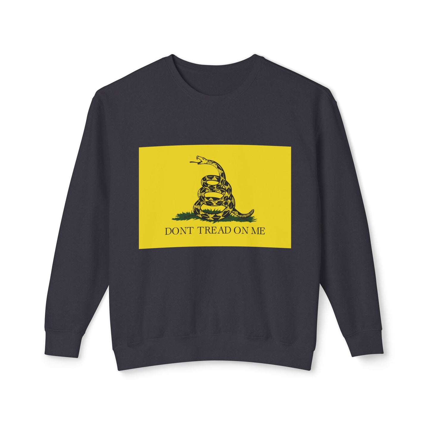 Don't Tread On Me Gadsden Flag Unisex 100% Cotton Sweatshirt (Lightweight)