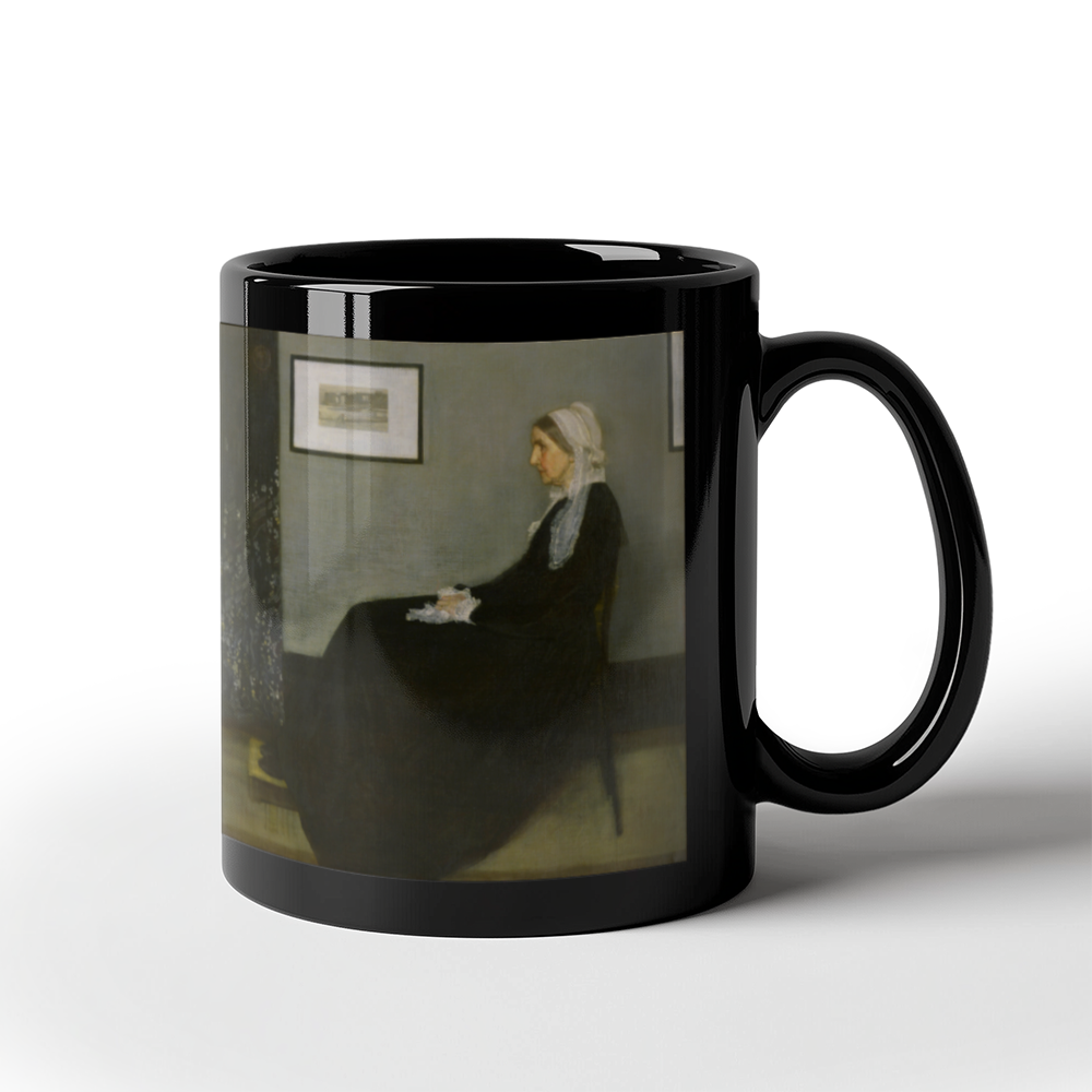 Whistler's Mother Coffee Mug (11 oz) James McNeill Whistler Famous Painting Mugs for Art Lovers