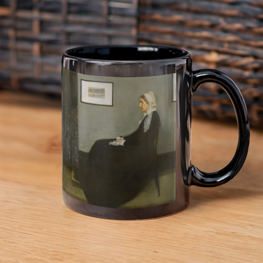 Whistler's Mother Coffee Mug (11 oz) James McNeill Whistler Famous Painting Mugs for Art Lovers