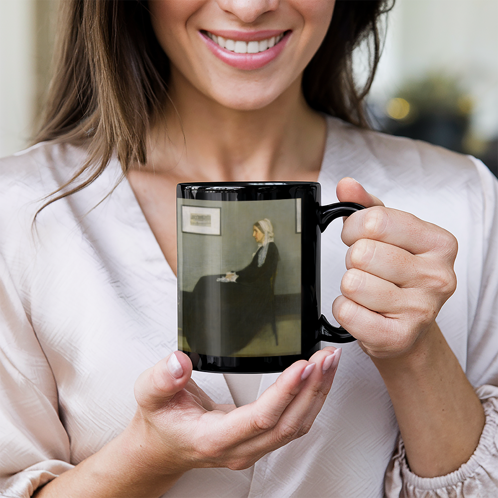 Whistler's Mother Coffee Mug (11 oz) James McNeill Whistler Famous Painting Mugs for Art Lovers