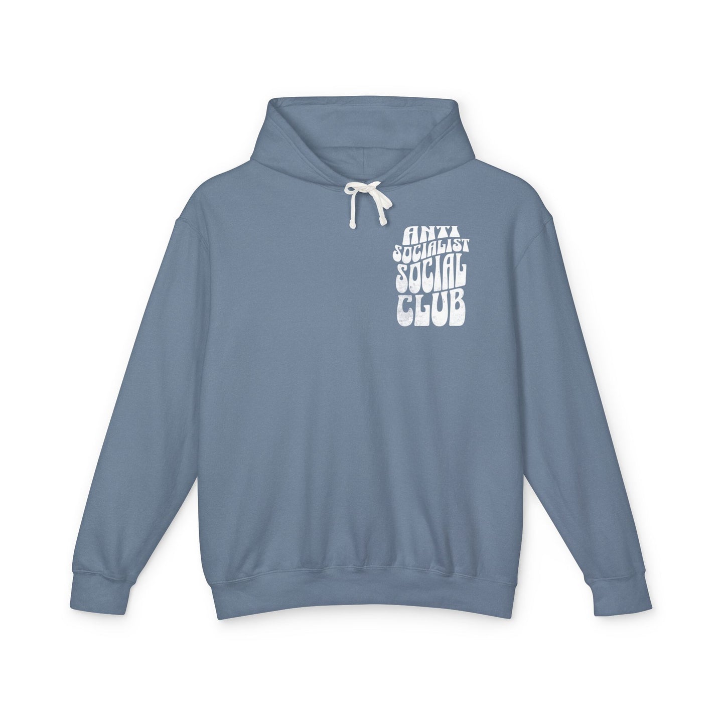 Anti Socialist Social Club Unisex 100% Cotton Hoodie (Lightweight)