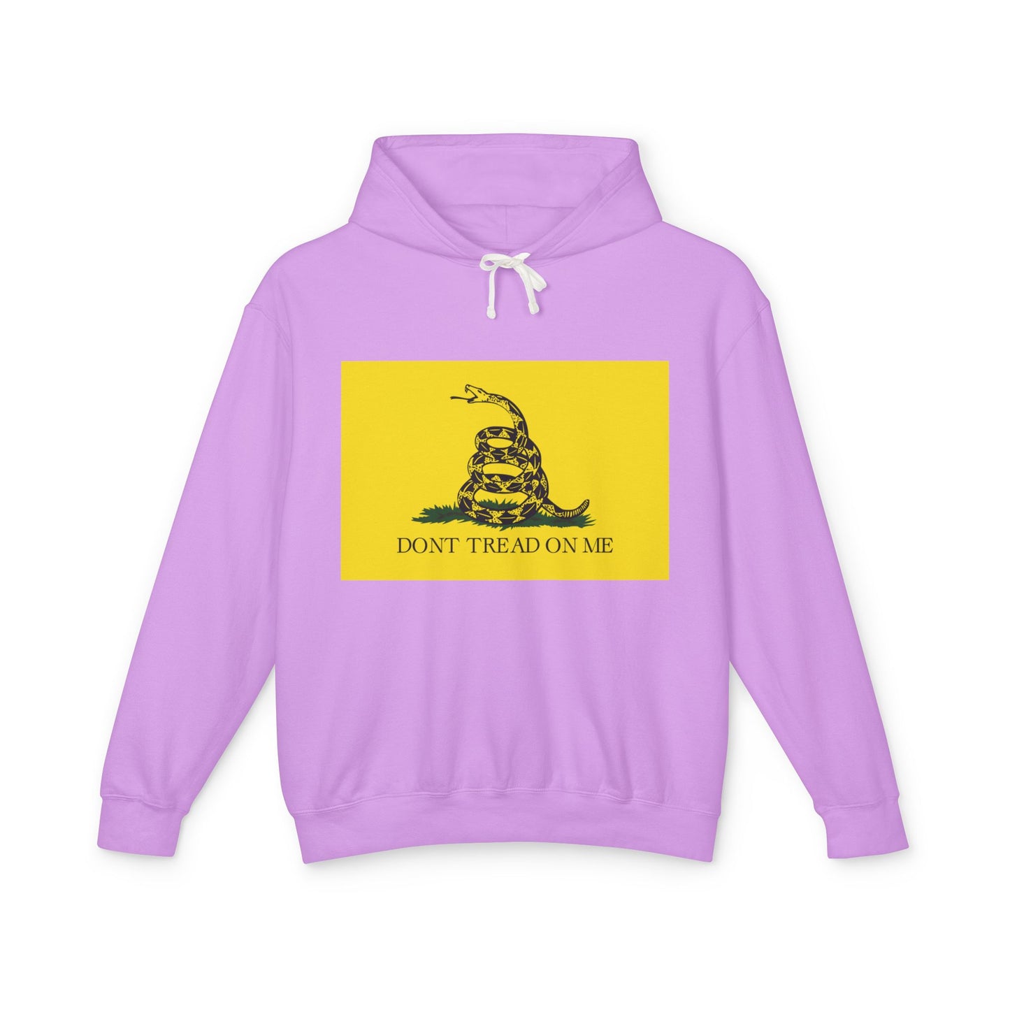 Don't Tread On Me Gadsden Flag Unisex 100% Cotton Hoodie (Lightweight)