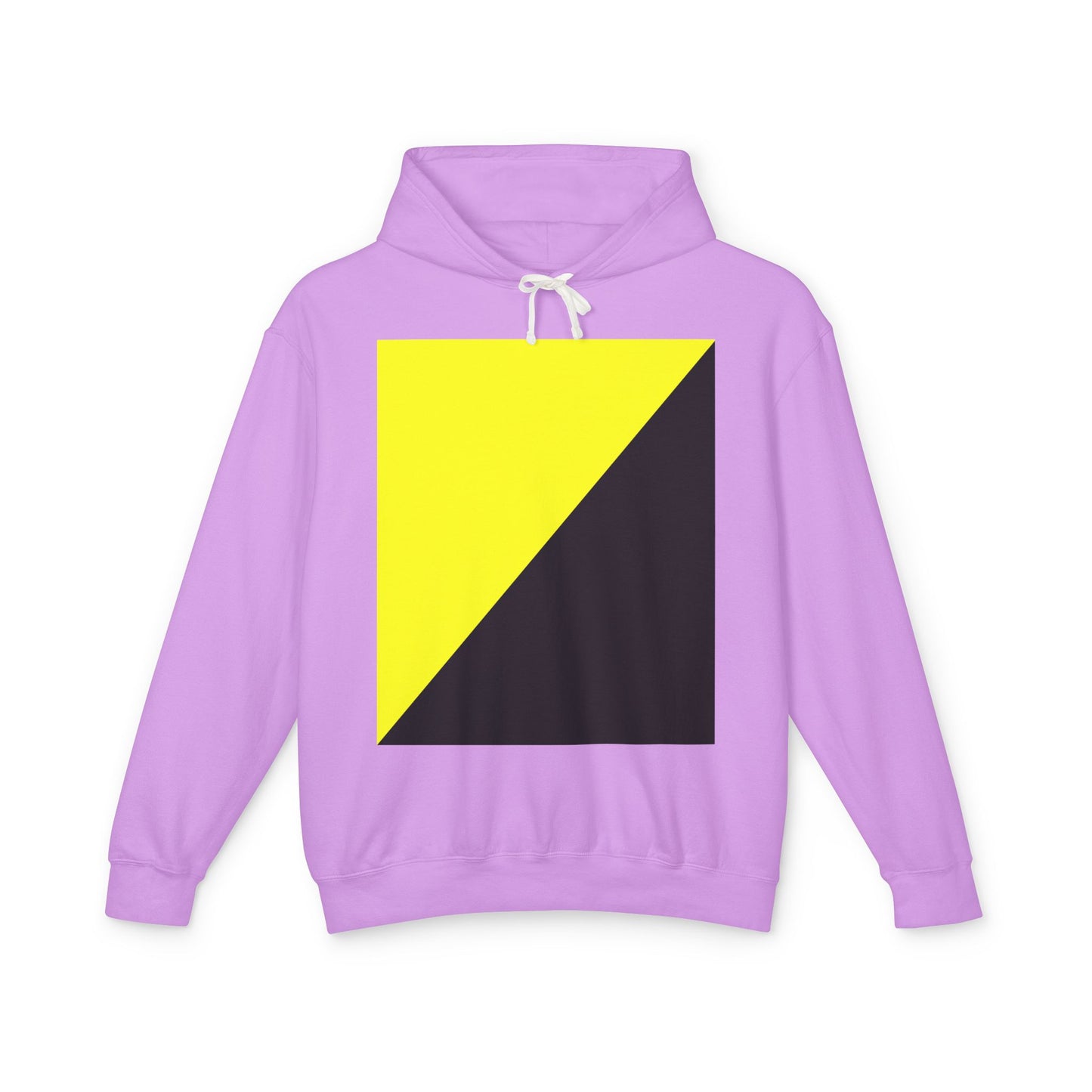 Ancap Flag Hooded Sweatshirt Anarchocapitalist Black and Yellow Anarchist Libertarian Graphic Unisex 100% Cotton Hoodie (Lightweight)