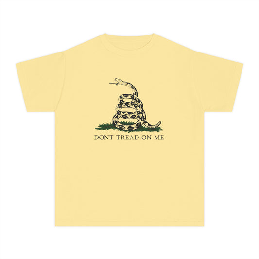Don't Tread On Me Gadsden Flag Graphic Kids T-Shirt Comfort Colors 9018