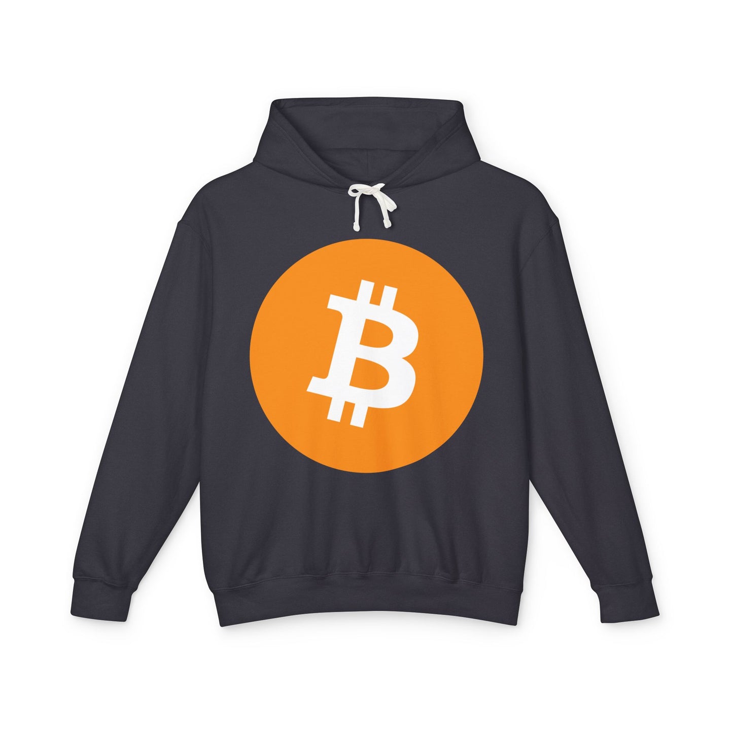 Bitcoin Logo BTC Unisex 100% Cotton Hoodie (Lightweight)