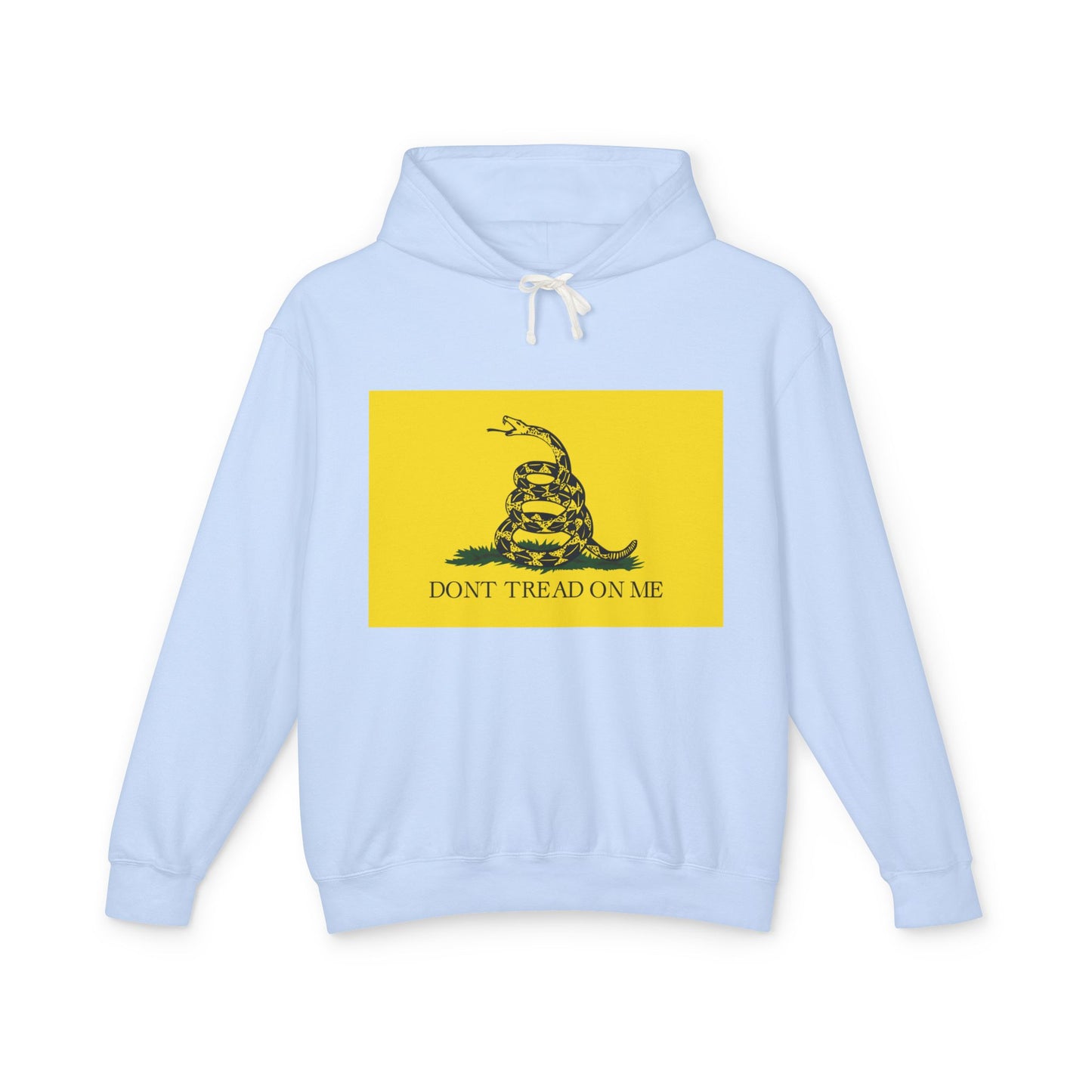 Don't Tread On Me Gadsden Flag Unisex 100% Cotton Hoodie (Lightweight)