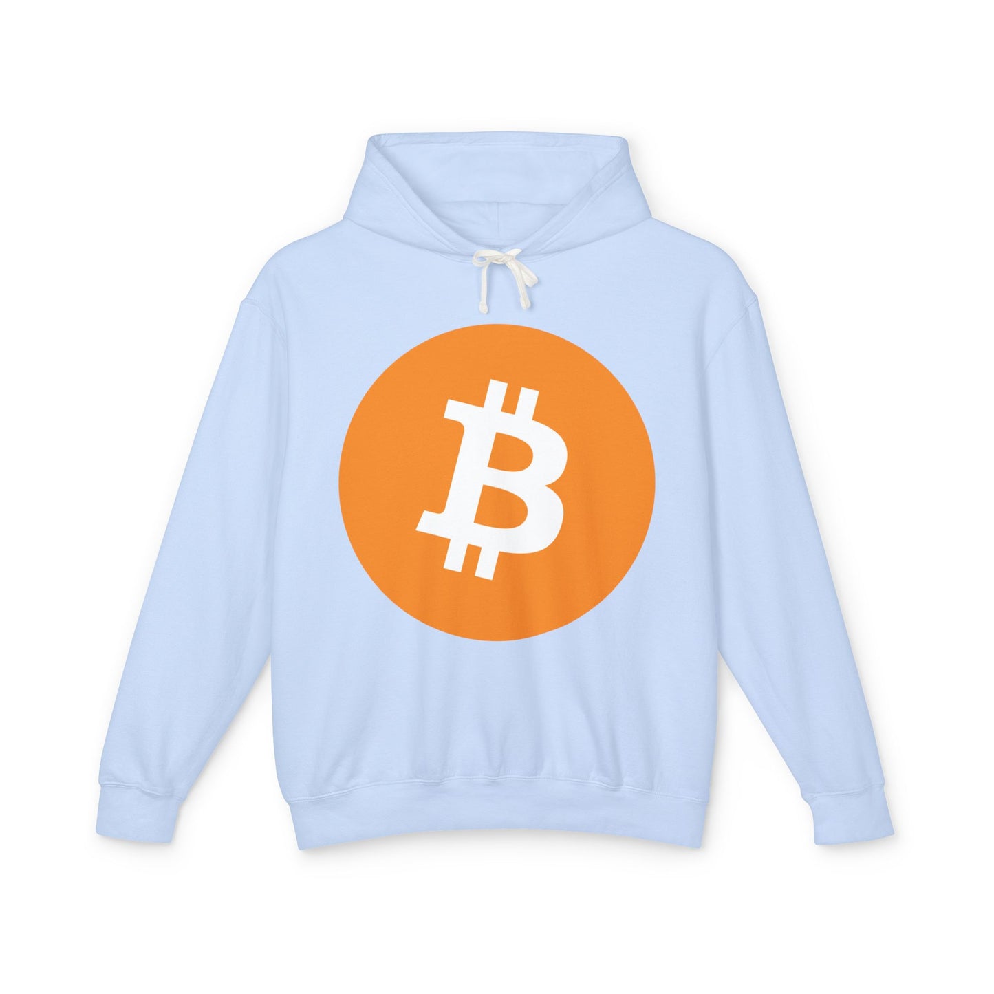 Bitcoin Logo BTC Unisex 100% Cotton Hoodie (Lightweight)