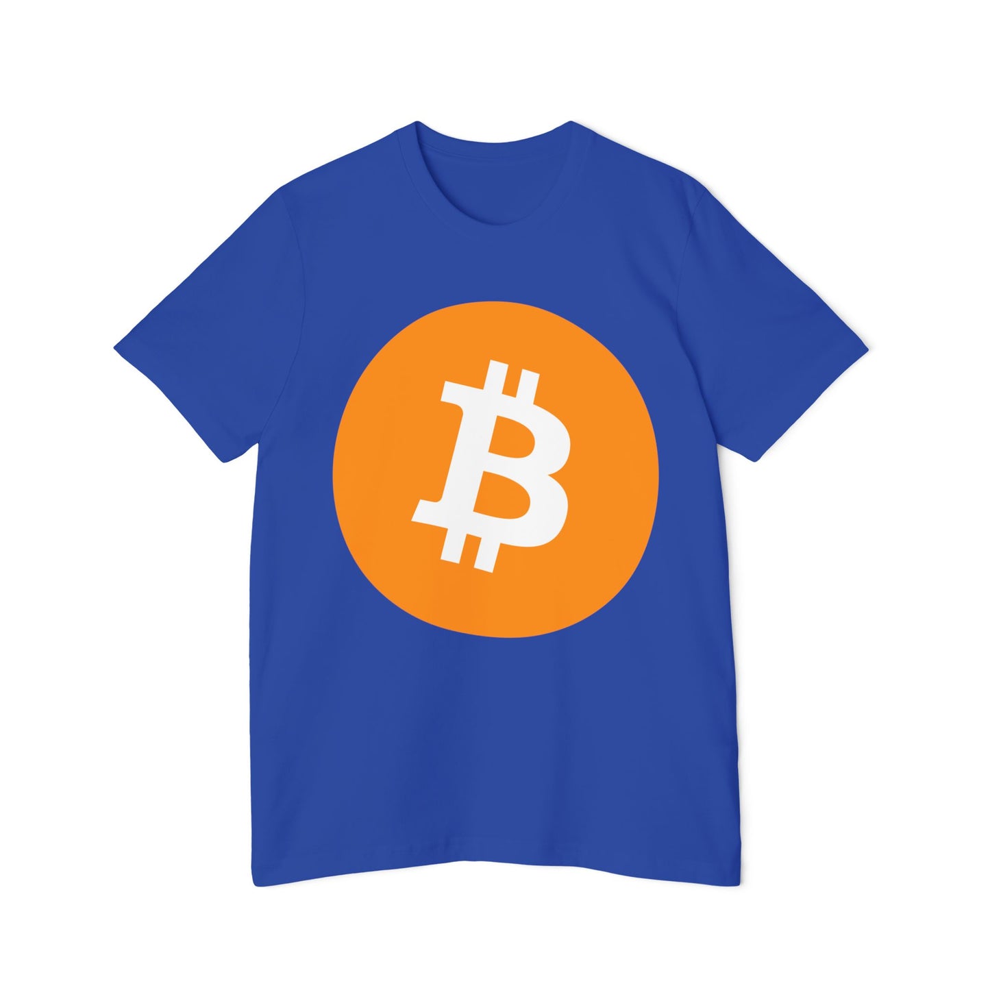 Bitcoin Logo BTC 100% Cotton Made in USA T-Shirt