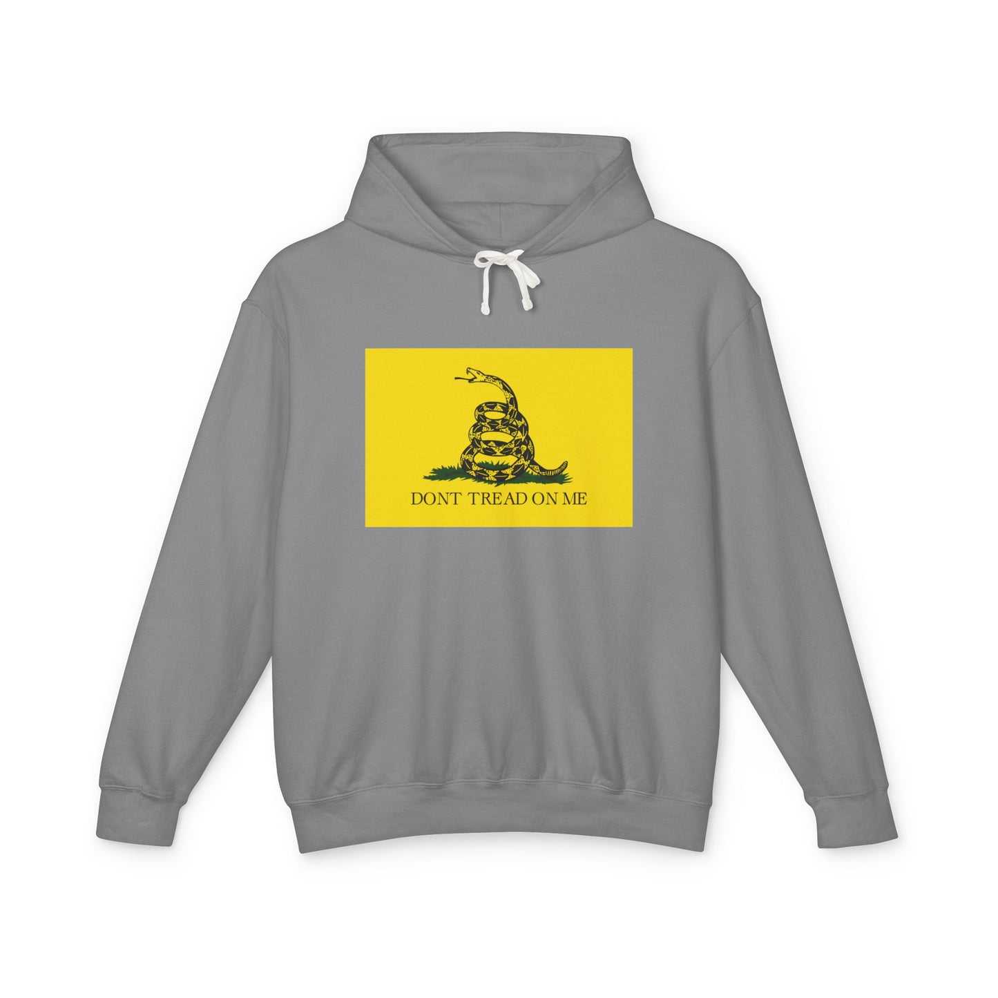 Don't Tread On Me Gadsden Flag Unisex 100% Cotton Hoodie (Lightweight)