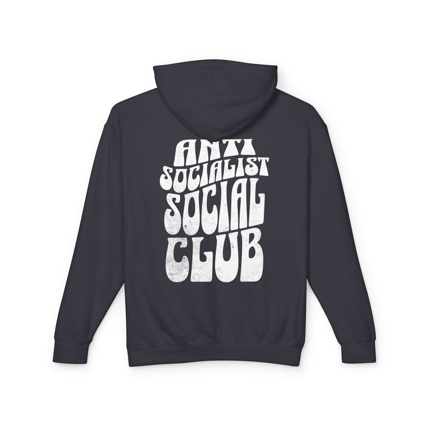 Anti Socialist Social Club Unisex 100% Cotton Hoodie (Lightweight)