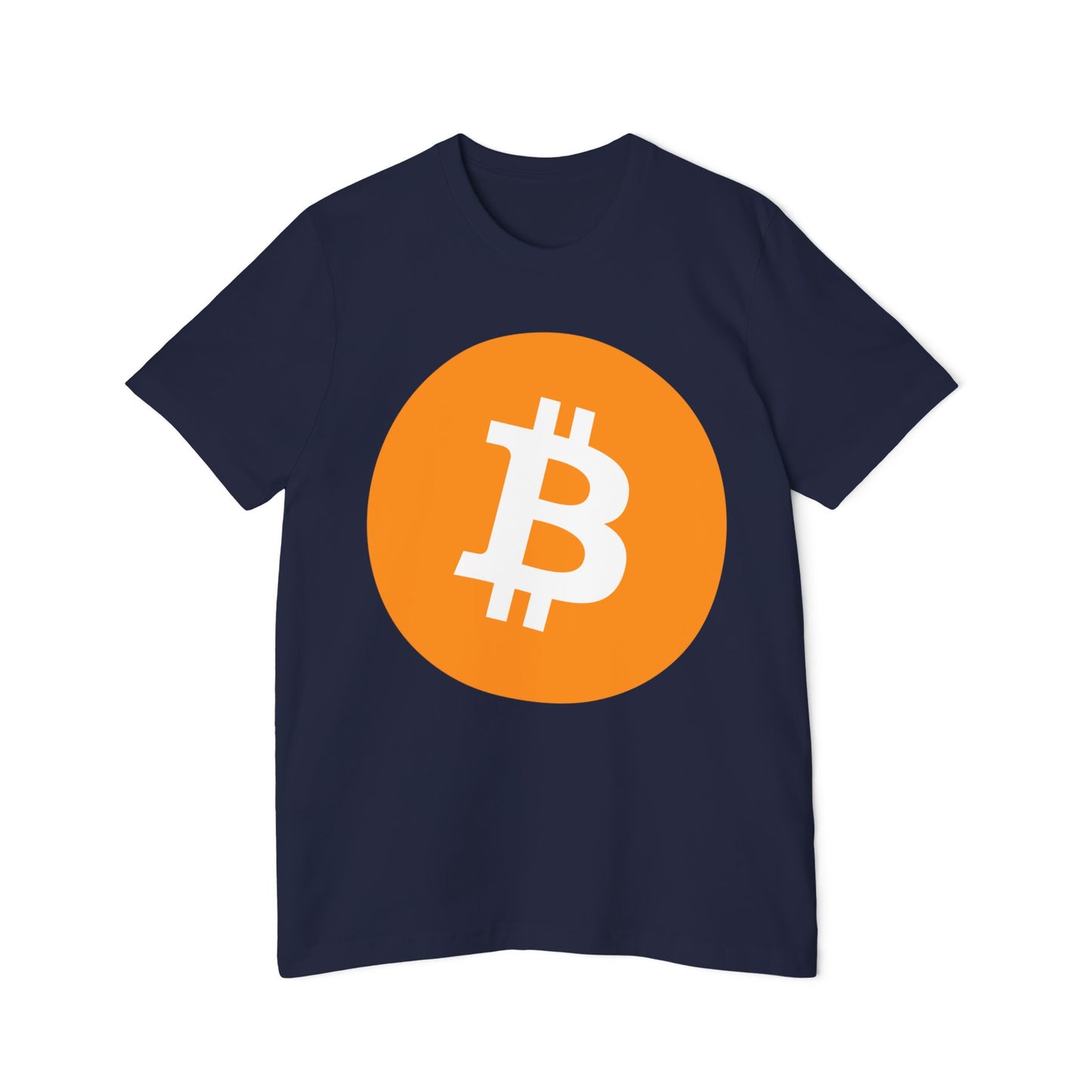 Bitcoin Logo BTC 100% Cotton Made in USA T-Shirt