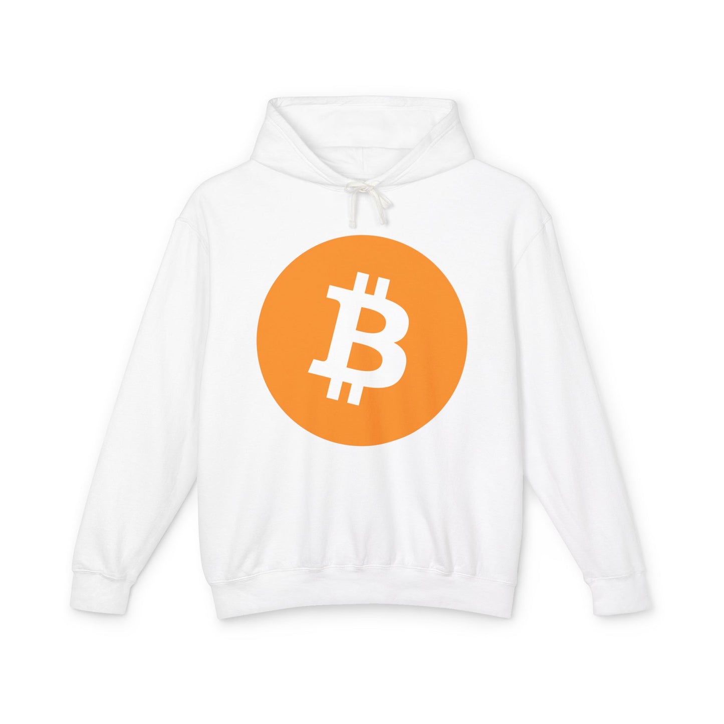 Bitcoin Logo BTC Unisex 100% Cotton Hoodie (Lightweight)