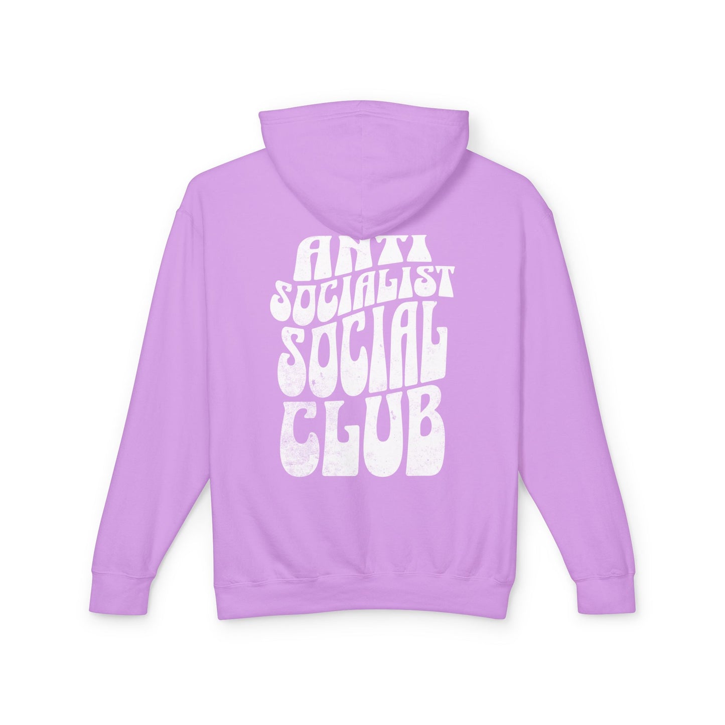 Anti Socialist Social Club Unisex 100% Cotton Hoodie (Lightweight)