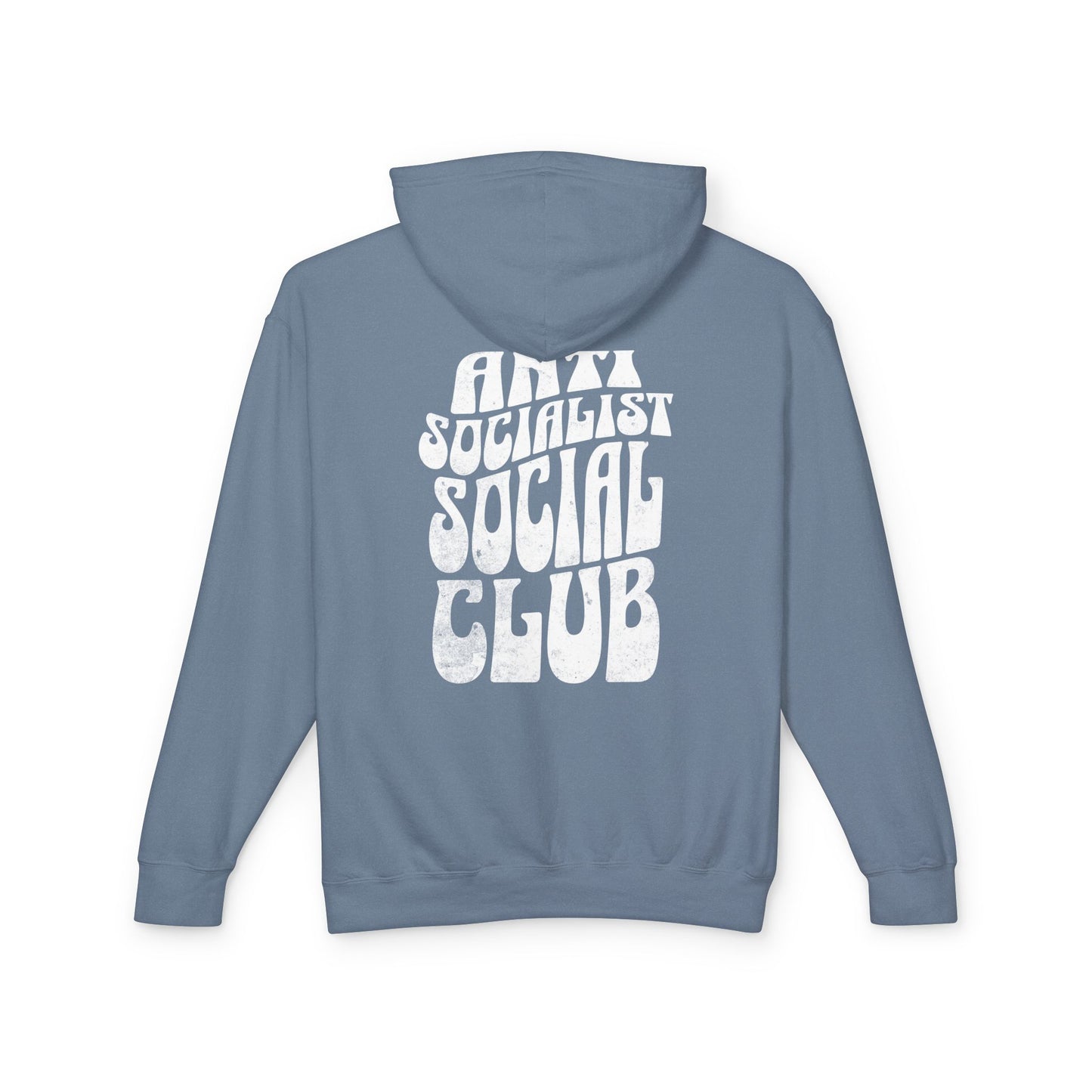 Anti Socialist Social Club Unisex 100% Cotton Hoodie (Lightweight)