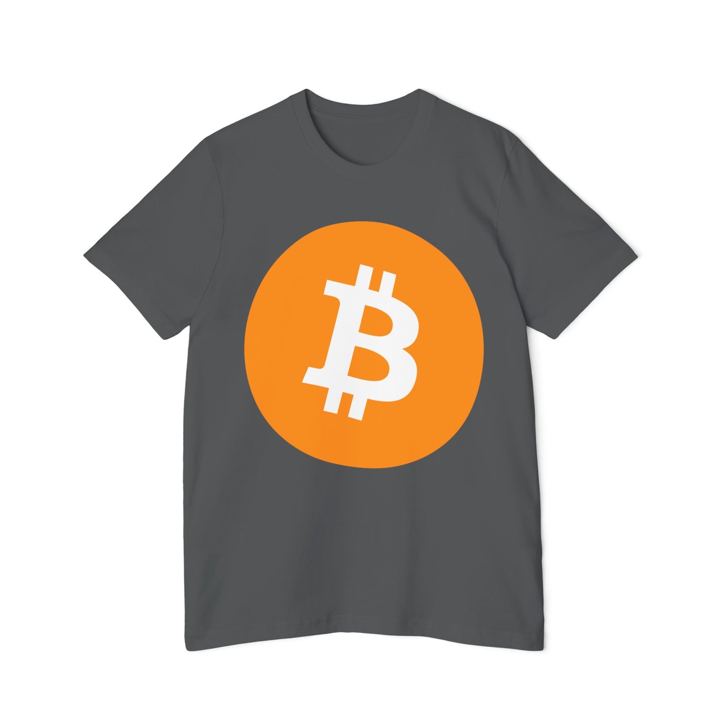 Bitcoin Logo BTC 100% Cotton Made in USA T-Shirt