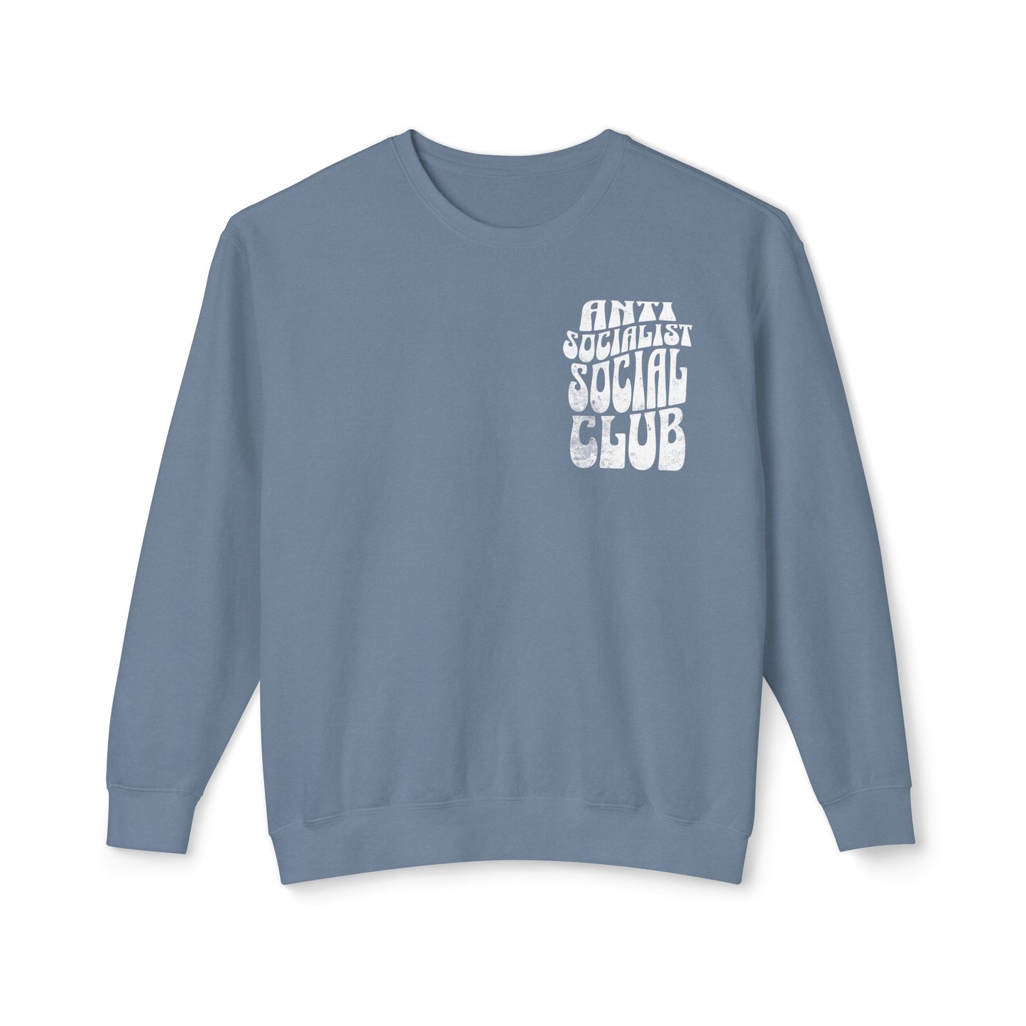 Anti Socialist Social Club Unisex 100% Cotton Sweatshirt (Lightweight)