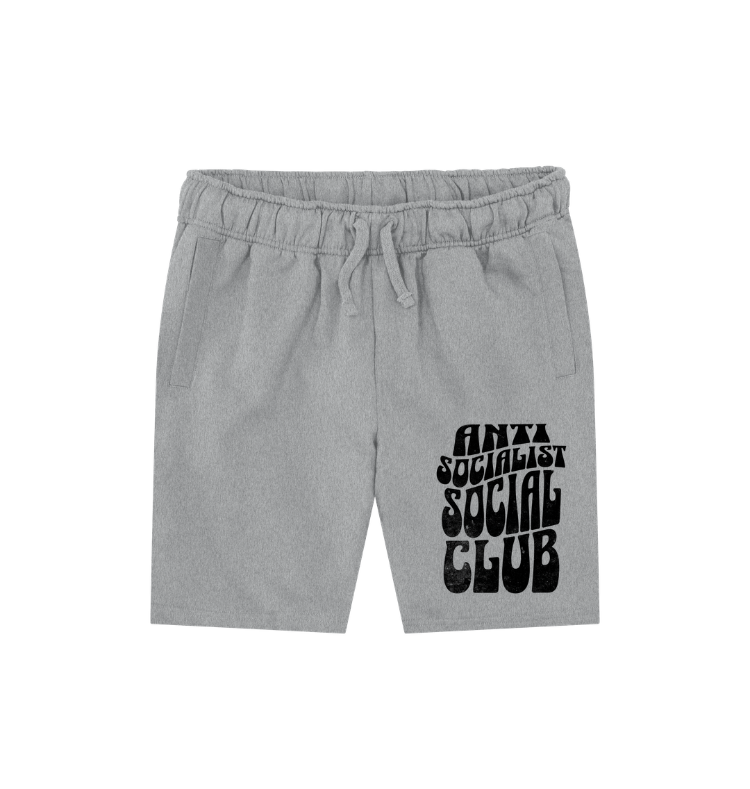 Athletic Grey Anti Socialist Social Club 100% Organic Cotton Shorts