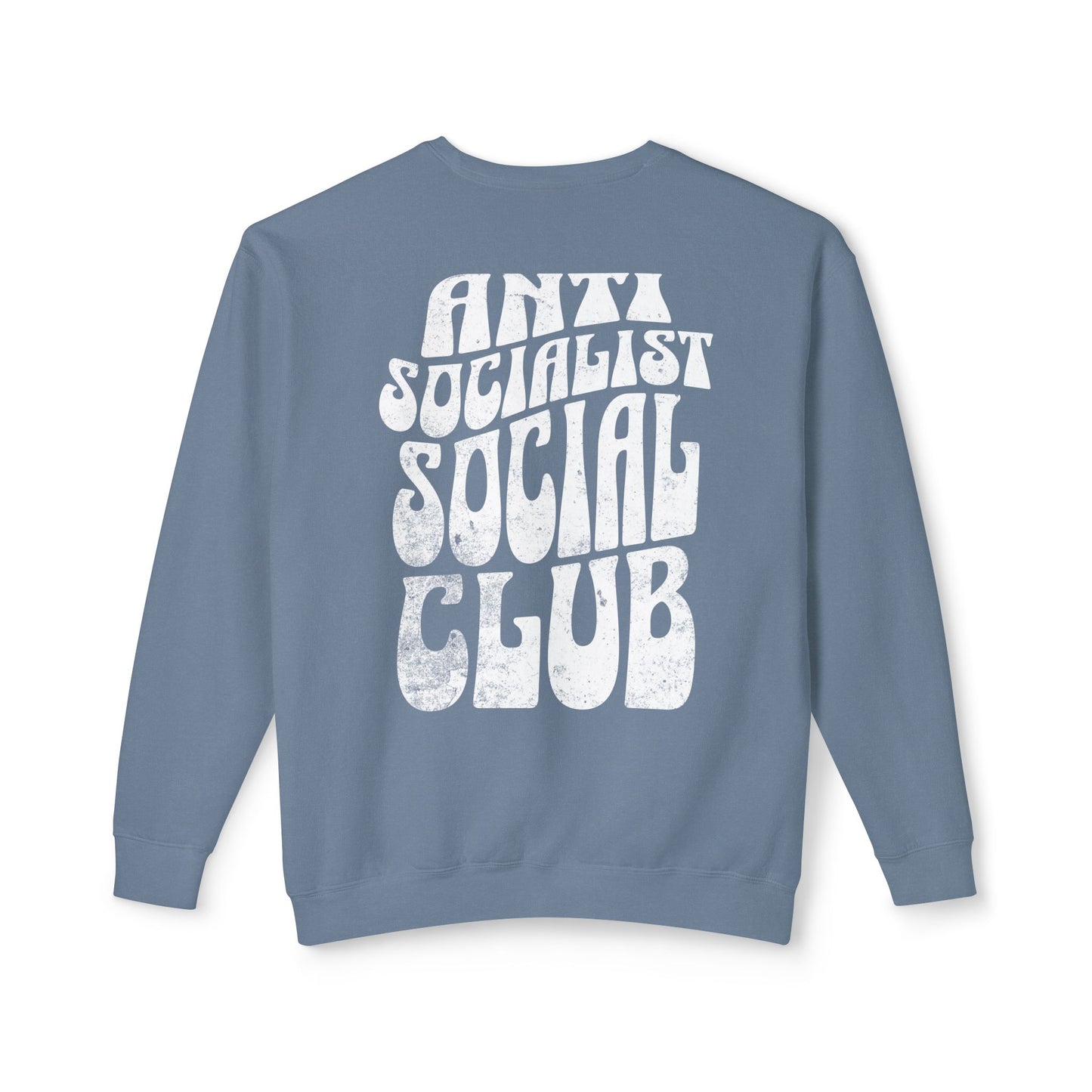 Anti Socialist Social Club Unisex 100% Cotton Sweatshirt (Lightweight)