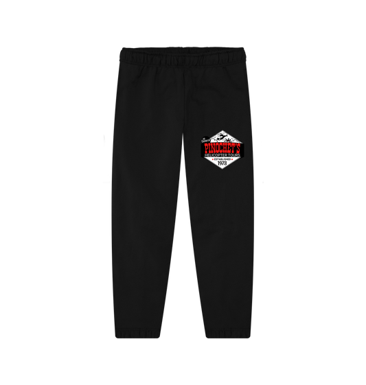 Black Pinochet's Helicopter Tours 100% Organic Cotton Sweatpants (Unisex) Mi General Meme Graphic