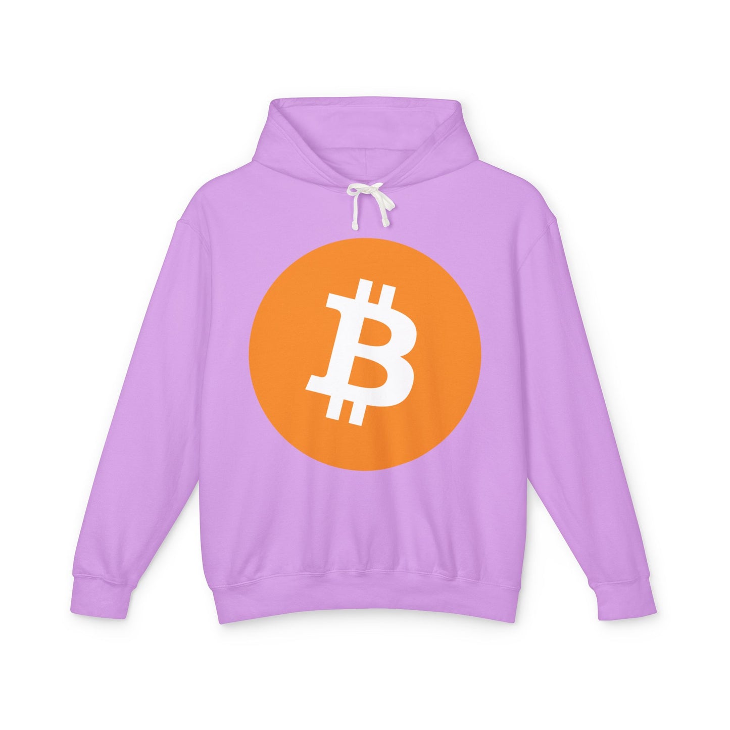 Bitcoin Logo BTC Unisex 100% Cotton Hoodie (Lightweight)