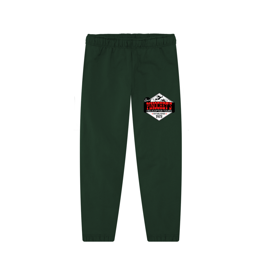 Evergreen Pinochet's Helicopter Tours 100% Organic Cotton Sweatpants (Unisex) Mi General Meme Graphic