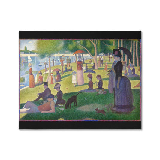 A Sunday Afternoon on the Island of La Grande Jatte Canvas Wall Art Georges Seurat Famous Painting Decor