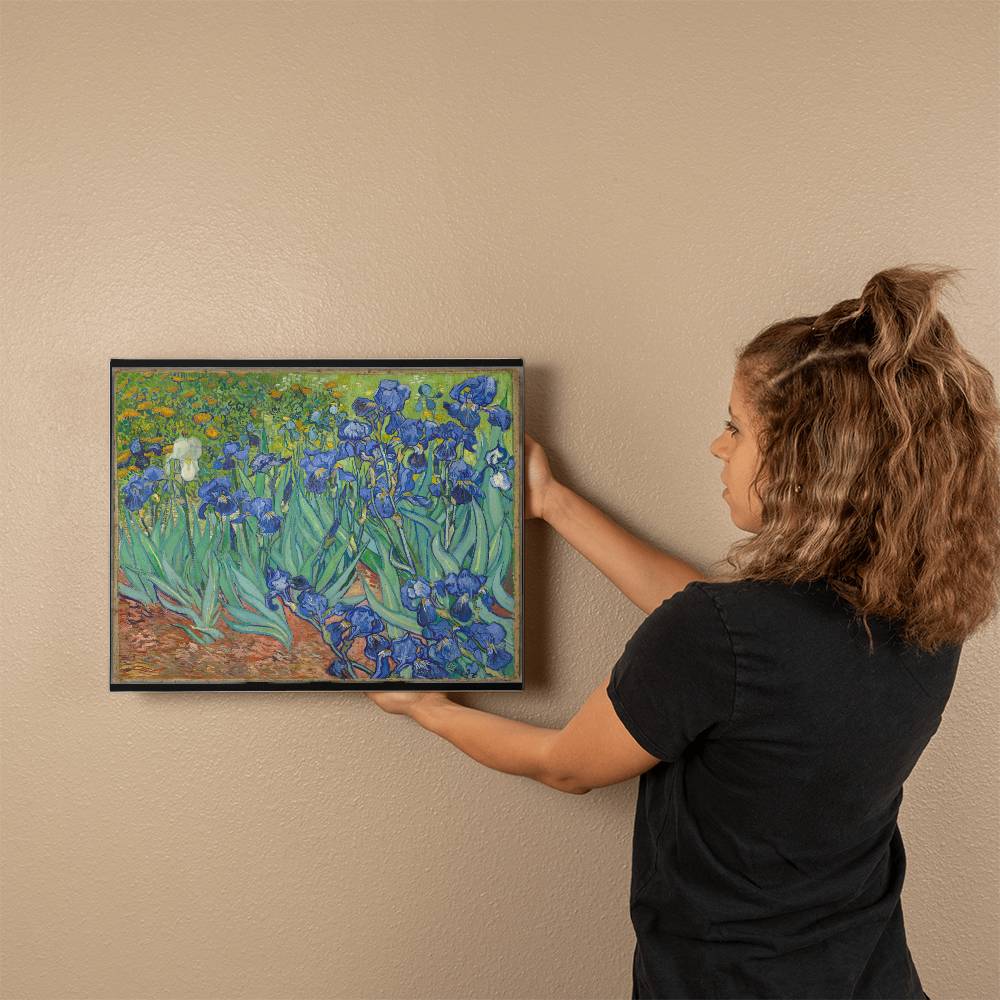 Vincent Van Gogh Irises Canvas Wall Art Famous Painting Artwork Decor