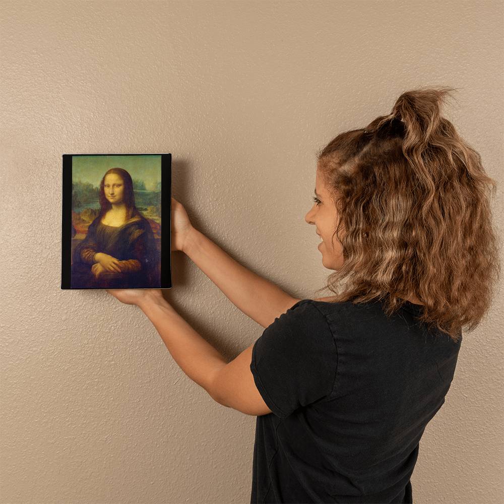 Mona Lisa Canvas Wall Art Leonardo da Vinci Famous Painting Decor