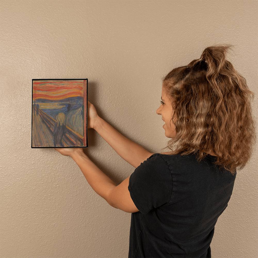 The Scream Canvas Wall Art Edvard Munch Famous Painting Decor