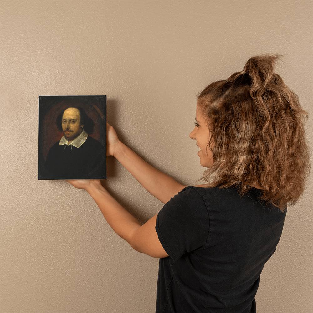 Shakespeare Portrait Canvas Wall Art Decor