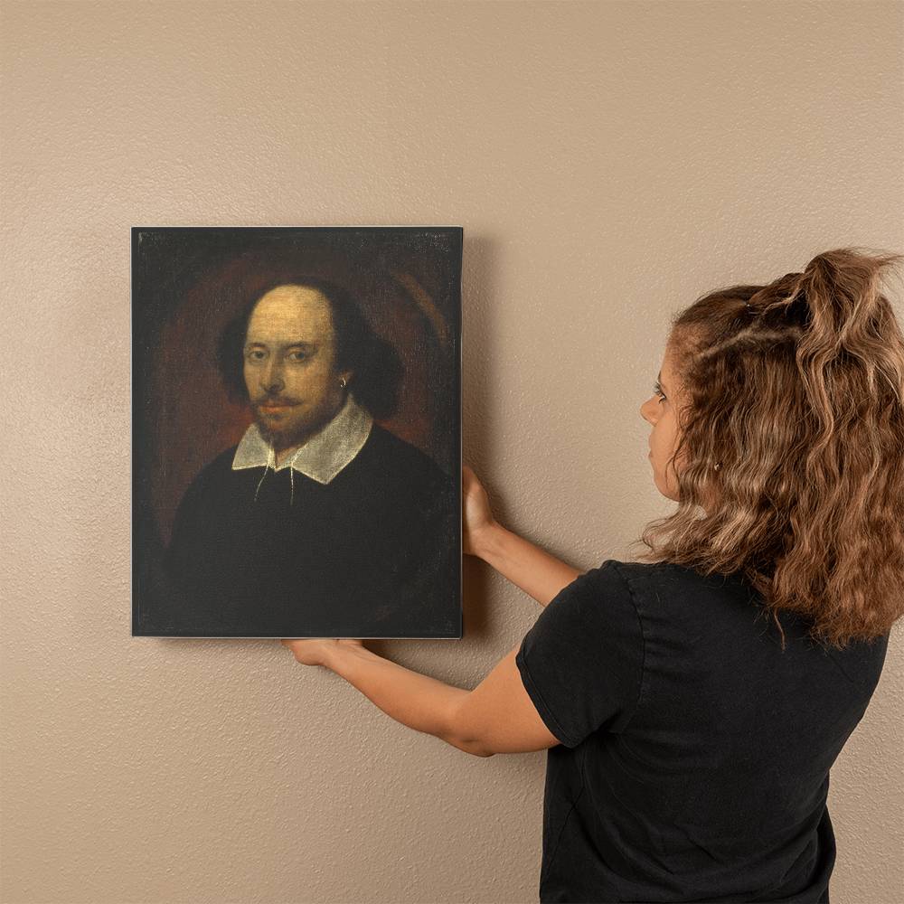 Shakespeare Portrait Canvas Wall Art Decor