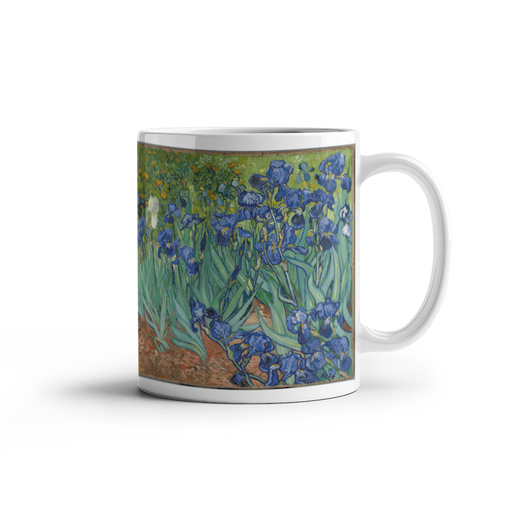 Vincent Van Gogh Irises Coffee Mug (11 oz)