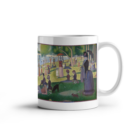 Georges Seurat Coffee Mug (11 oz) A Sunday Afternoon on the Island of La Grande Jatte Famous Painting Mugs for Art Lovers