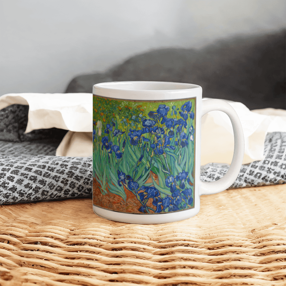 Vincent Van Gogh Irises Coffee Mug (11 oz)