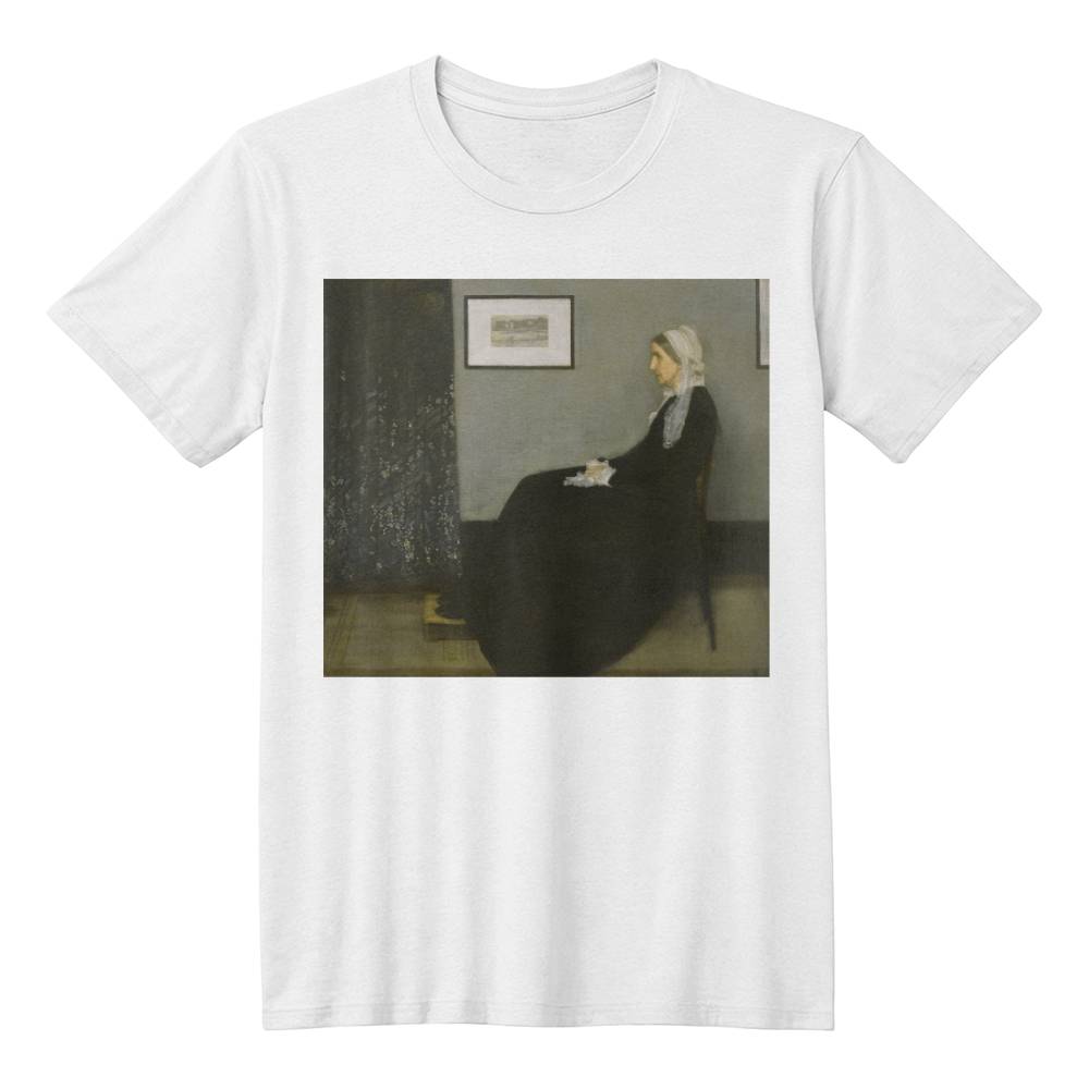 Whistler's Mother Shirt James McNeill Whistler Famous Painting Art Lover T-Shirt (100% Cotton)