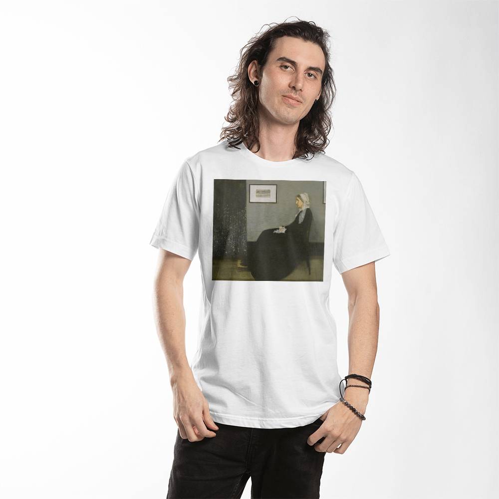 Whistler's Mother Shirt James McNeill Whistler Famous Painting Art Lover T-Shirt (100% Cotton)