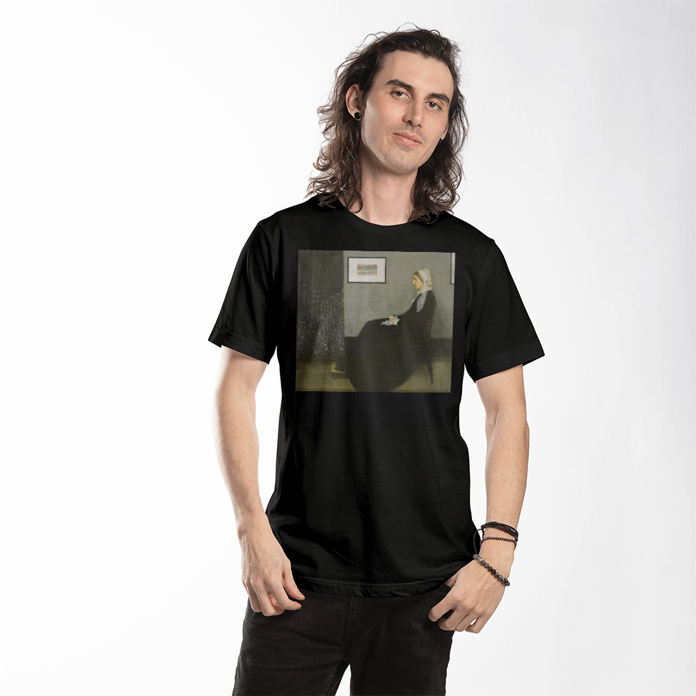 Whistler's Mother Shirt James McNeill Whistler Famous Painting Art Lover T-Shirt (100% Cotton)