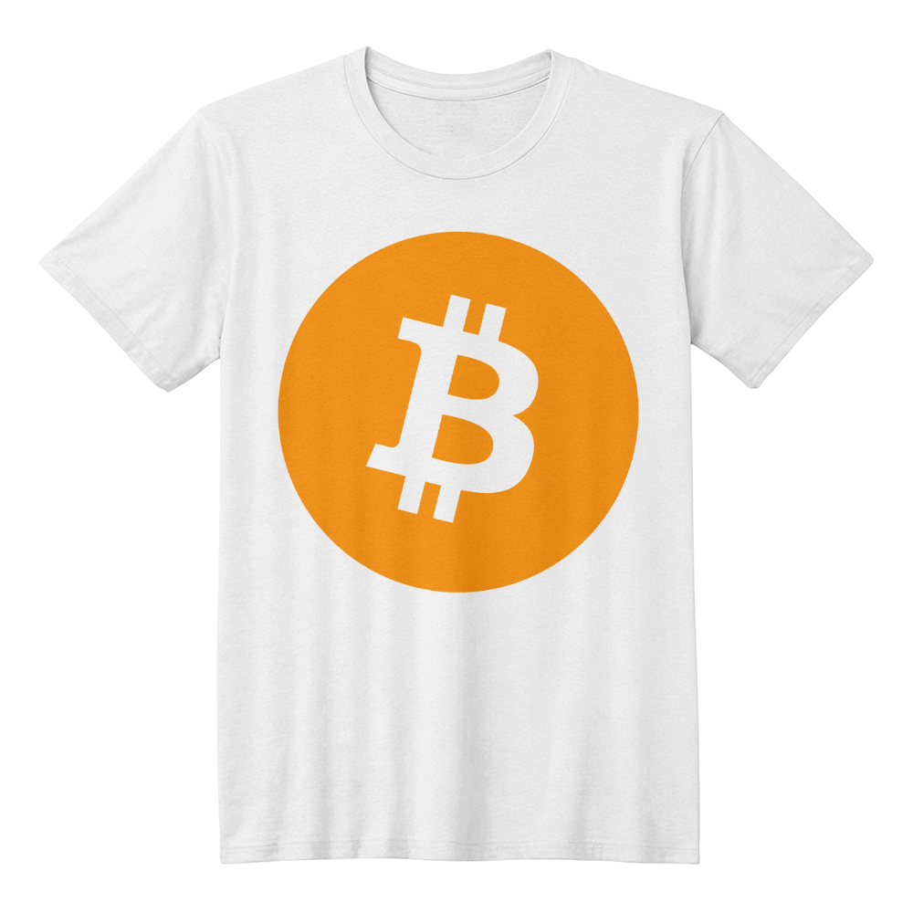 Bitcoin Logo BTC T-Shirt (100% Cotton)