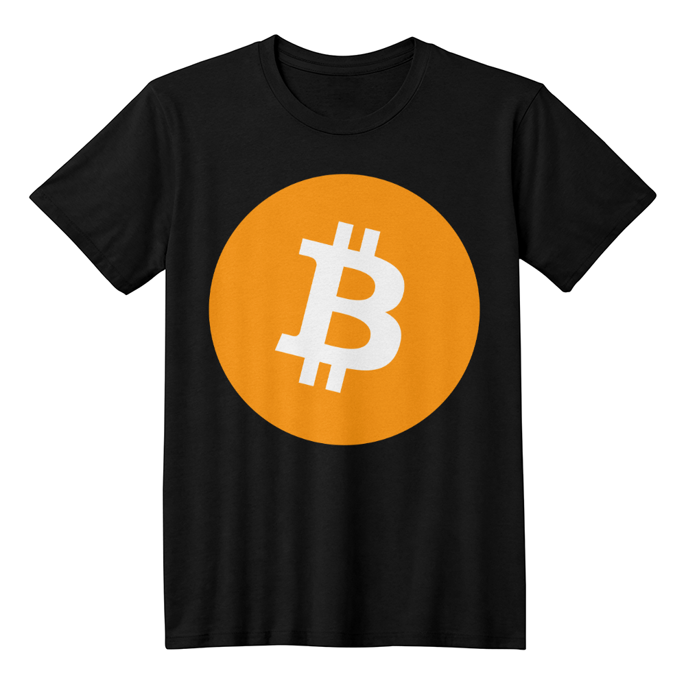 Bitcoin Logo BTC T-Shirt (100% Cotton)