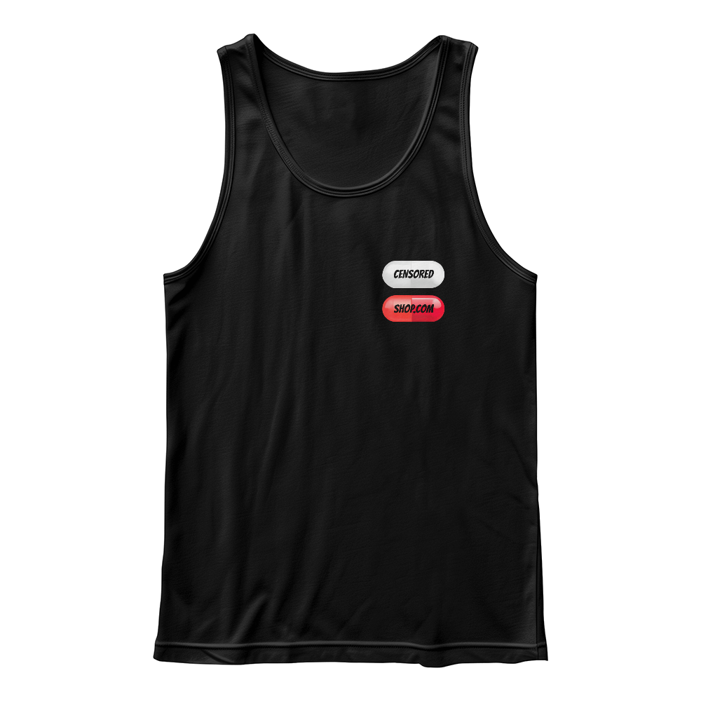 100% Cotton Tank Top (Unisex) CensoredShop Logo